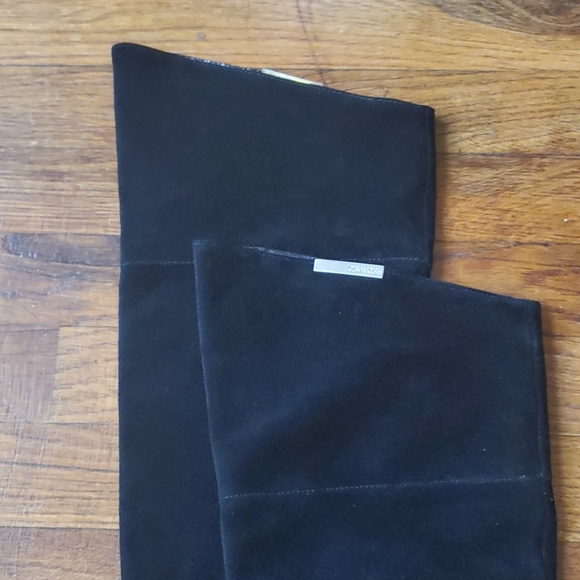 Calvin Klein Suede Convertible Knee High Boots - Picture 9 of 16